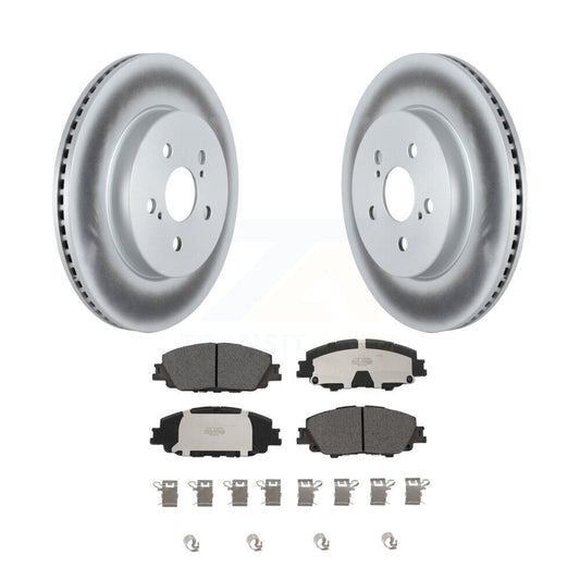 Coated Disc Rotors and Ceramic Brake Pads Kit-KGT-102896 - Kit.bestparts.ca