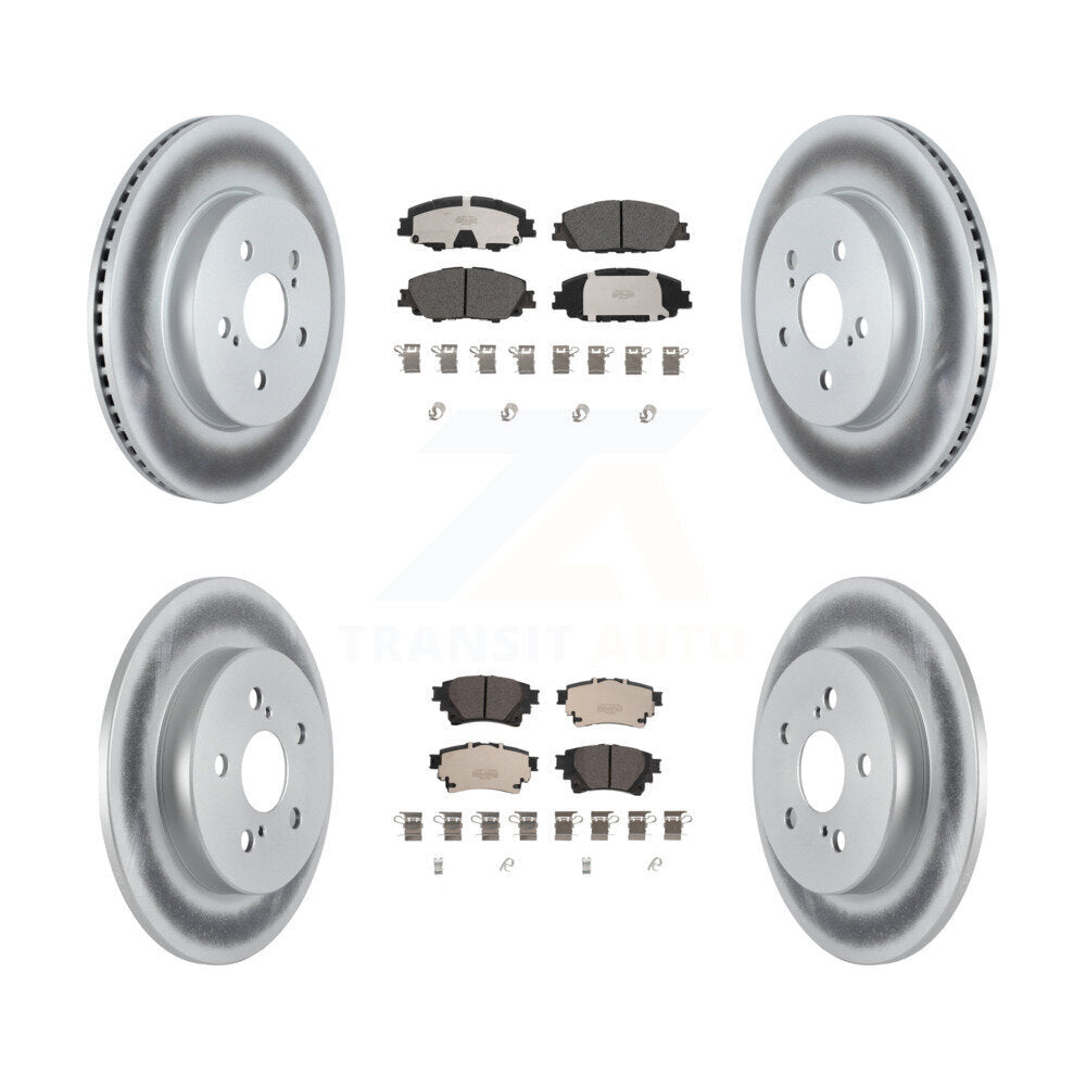 Disc Rotors and Ceramic Brake Pads Kit-KGT-102911 - Kit.bestparts.ca