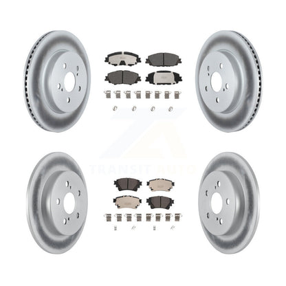 Disc Rotors and Ceramic Brake Pads Kit-KGT-102911 - Kit.bestparts.ca