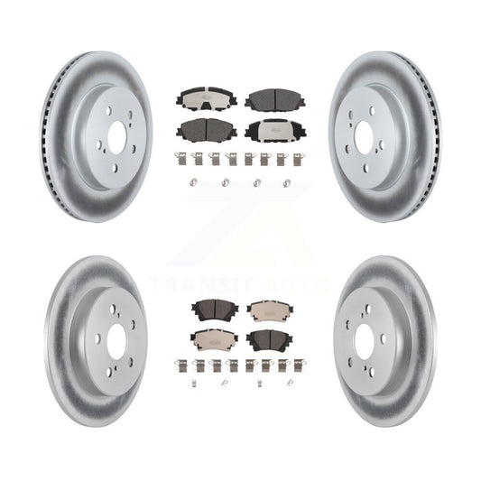 Disc Rotors and Ceramic Brake Pads Kit-KGT-102911 - Kit.bestparts.ca