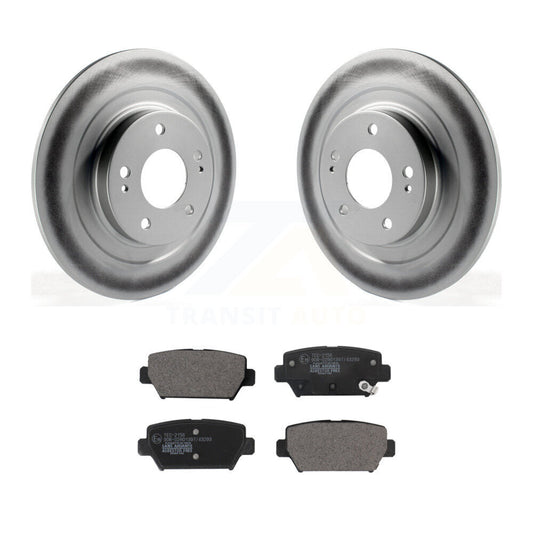 Coated Disc Rotors and Ceramic Brake Pads Kit-KGT-102915 - Kit.bestparts.ca