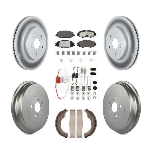 Coated Disc Rotors and Ceramic Brake Pads Kit-KGT-102918 - Kit.bestparts.ca