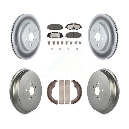 Coated Disc Rotors and Ceramic Brake Pads Kit-KGT-102919 - Kit.bestparts.ca