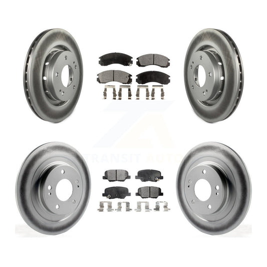 Disc Rotors and Ceramic Brake Pads Kit-KGT-102921 - Kit.bestparts.ca