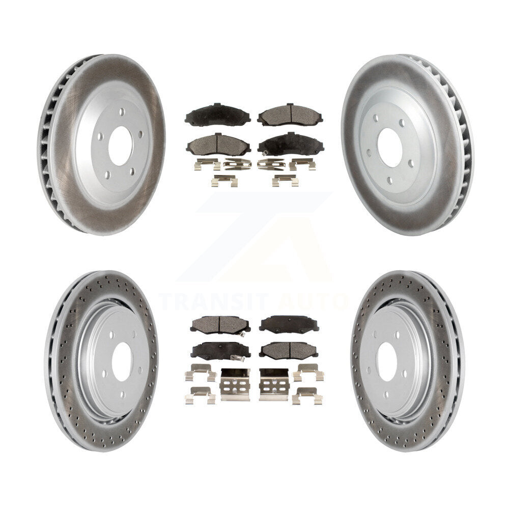Disc Rotors and Ceramic Brake Pads Kit-KGT-102922 - Kit.bestparts.ca Kit.bestparts.ca