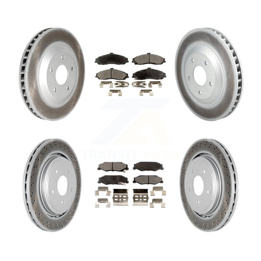 Disc Rotors and Ceramic Brake Pads Kit-KGT-102922 - Kit.bestparts.ca