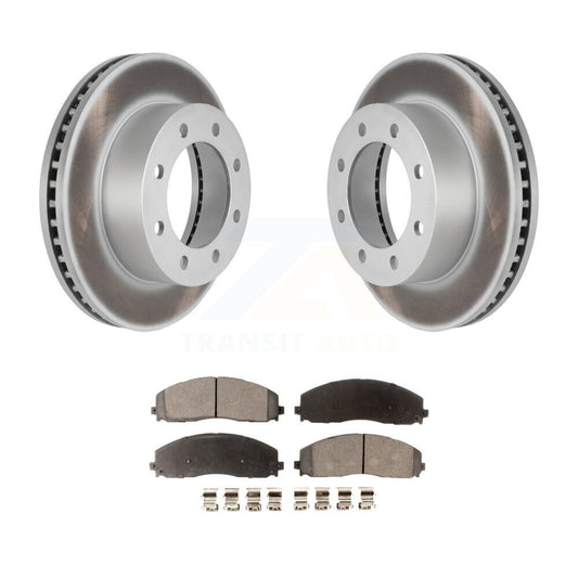 Coated Disc Rotors and Ceramic Brake Pads Kit-KGT-102925 - Kit.bestparts.ca