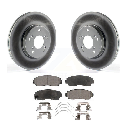 Coated Disc Rotors and Ceramic Brake Pads Kit-KGT-102930 - Kit.bestparts.ca