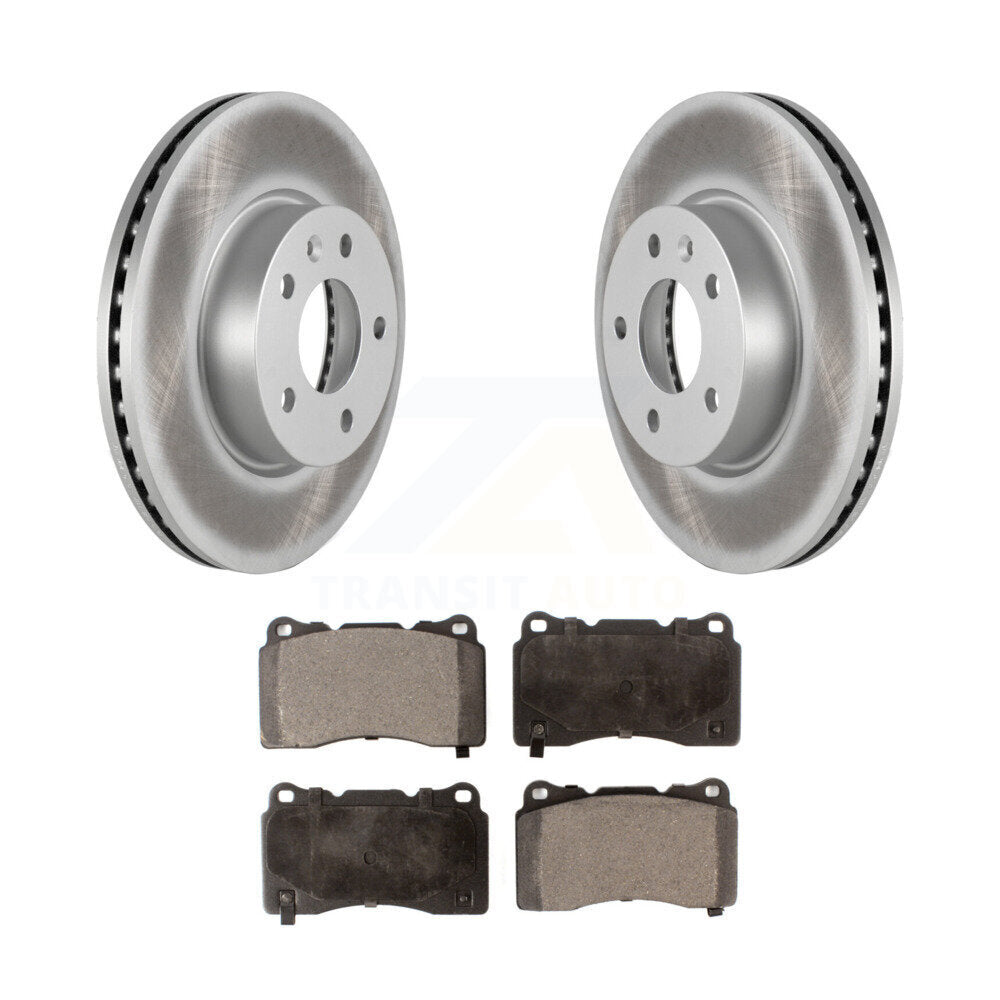 Coated Disc Rotors and Ceramic Brake Pads Kit-KGT-102931 - Kit.bestparts.ca