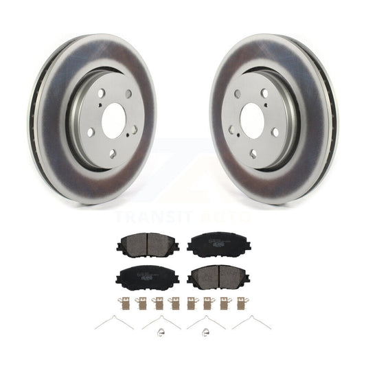 Coated Disc Rotors and Ceramic Brake Pads Kit-KGT-102940 - Kit.bestparts.ca