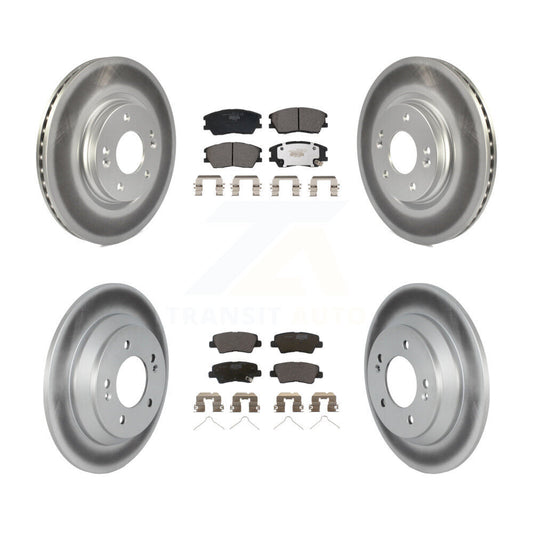 Coated Disc Rotors and Ceramic Brake Pads Kit-KGT-102944 - Kit.bestparts.ca