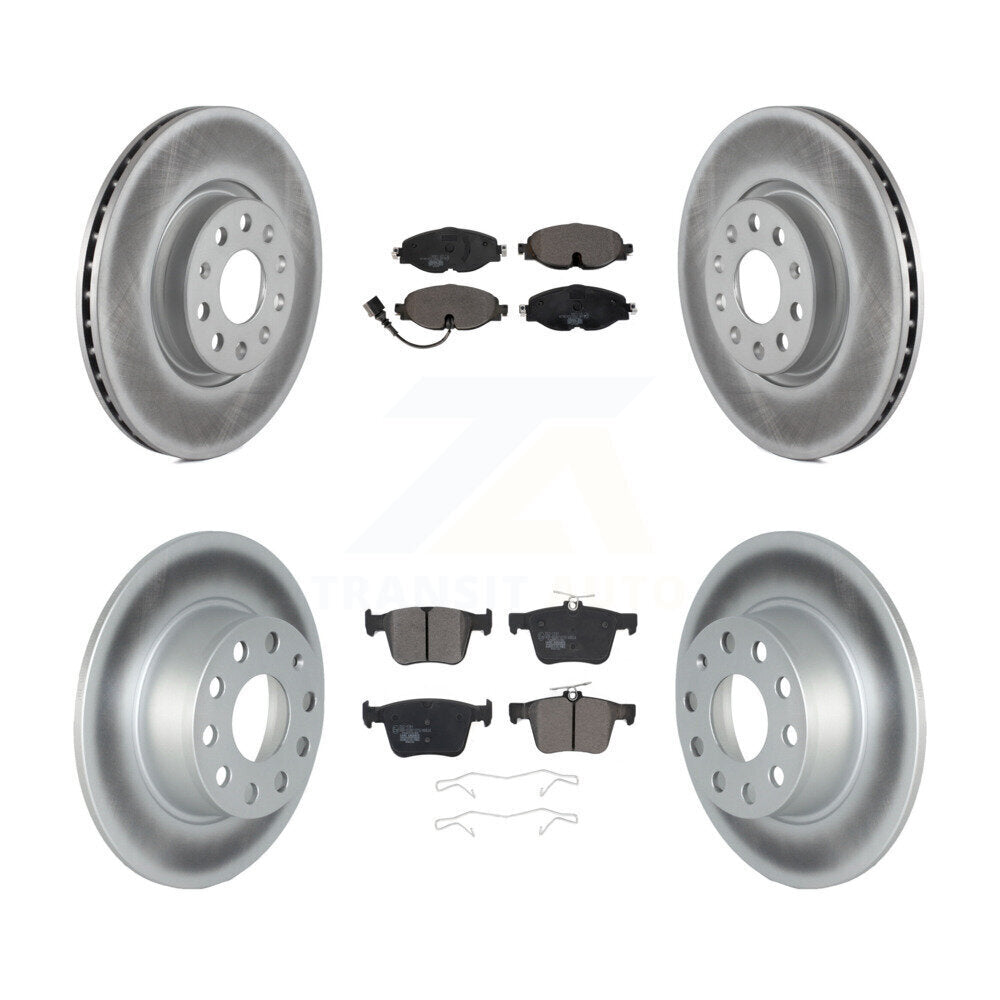 Coated Disc Rotors and Ceramic Brake Pads Kit-KGT-102951 - Kit.bestparts.ca