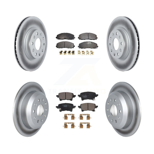 Disc Rotors and Ceramic Brake Pads Kit-KGT-102956 - Kit.bestparts.ca