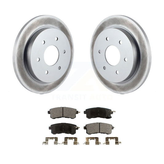 Coated Disc Rotors and Ceramic Brake Pads Kit-KGT-102970 - Kit.bestparts.ca