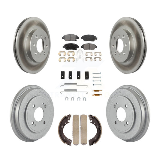 Coated Disc Rotors and Ceramic Brake Pads Kit-KGT-102977 - Kit.bestparts.ca