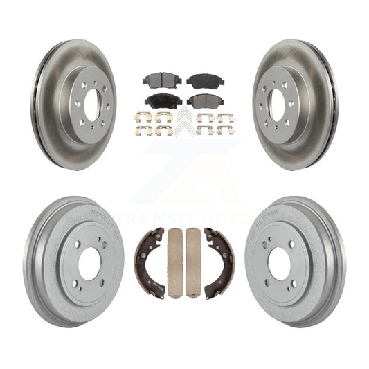 Coated Disc Rotors and Ceramic Brake Pads Kit-KGT-102978 - Kit.bestparts.ca
