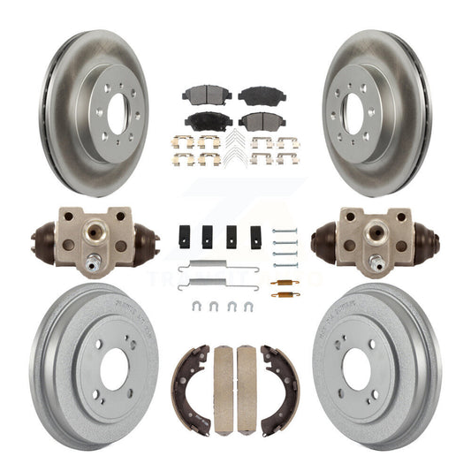 Coated Disc Rotors and Ceramic Brake Pads Kit-KGT-102979 - Kit.bestparts.ca