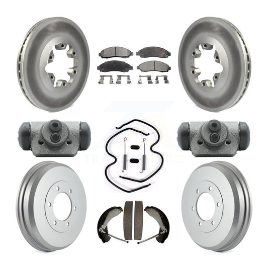 coated disc rotors and ceramic brake pads-kgt-102980 - Kit.bestparts.ca