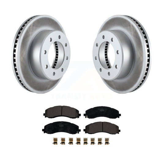 Coated Disc Rotors and Ceramic Brake Pads Kit-KGT-102985 - Kit.bestparts.ca