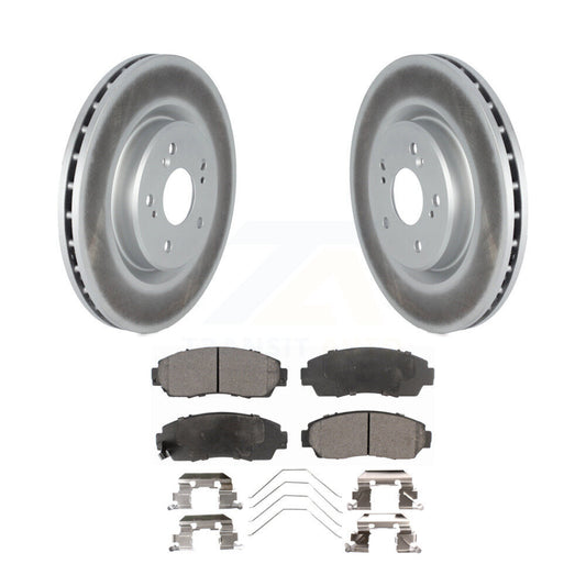 Coated Disc Rotors and Ceramic Brake Pads Kit-KGT-102986 - Kit.bestparts.ca