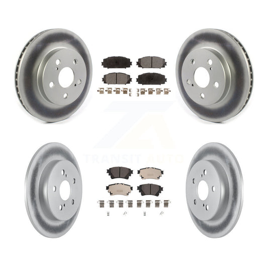 Disc Rotors and Ceramic Brake Pads Kit-KGT-103002 - Kit.bestparts.ca