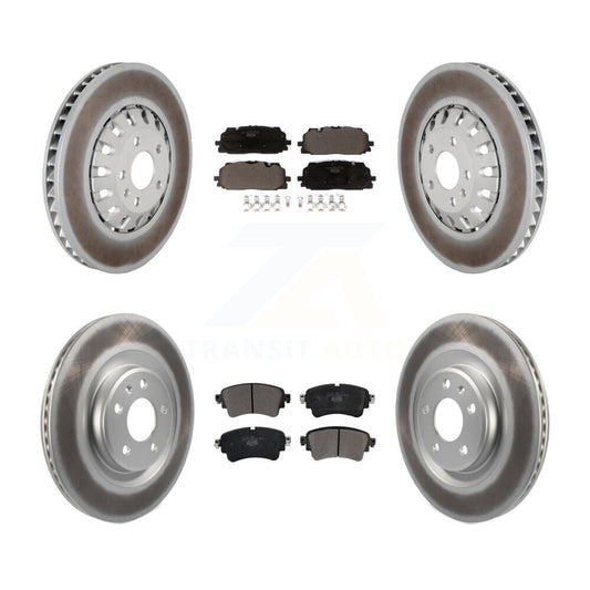 Coated Disc Rotors and Ceramic Brake Pads Kit-KGT-103027 - Kit.bestparts.ca
