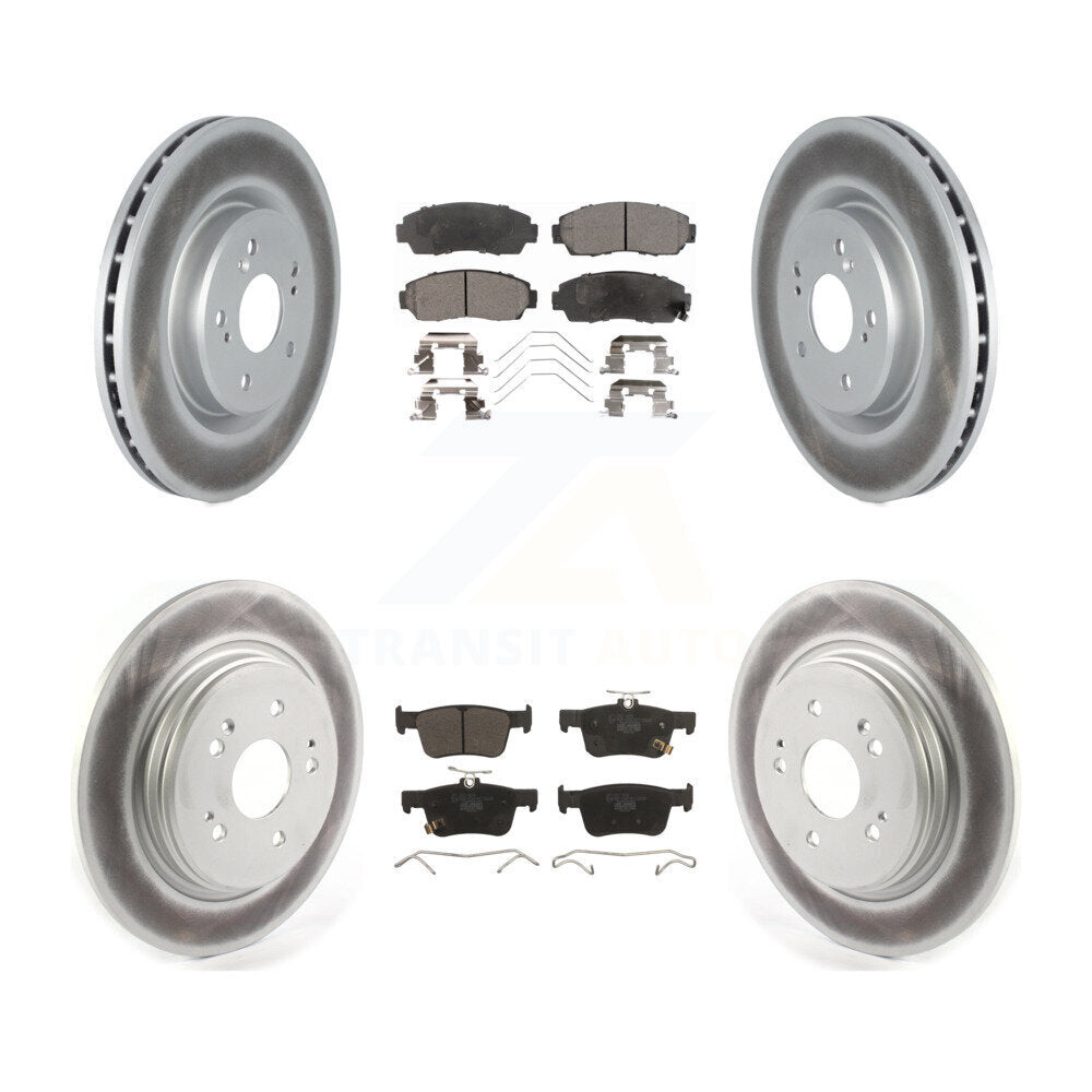 Disc Rotors and Ceramic Brake Pads Kit-KGT-103050 - Kit.bestparts.ca