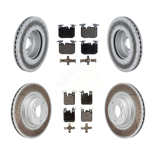 Coated Disc Rotors and Ceramic Brake Pads Kit-KGT-103055 - Kit.bestparts.ca