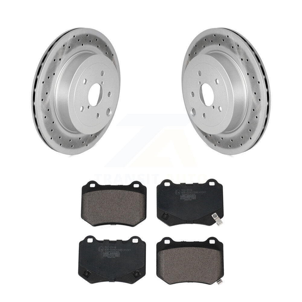 Disc Rotors and Ceramic Brake Pads Kit-KGT-103069 - Kit.bestparts.ca