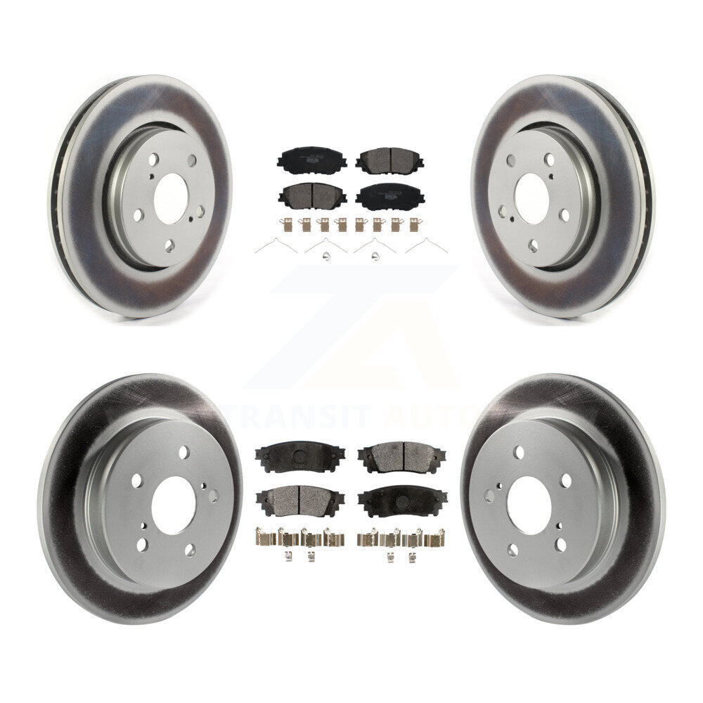 Disc Rotors and Ceramic Brake Pads Kit-KGT-103085 - Kit.bestparts.ca