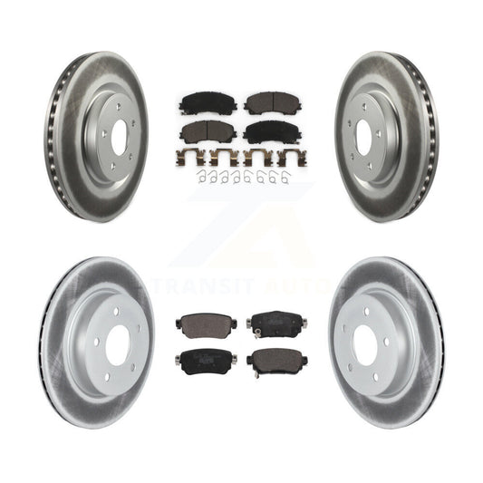 Coated Disc Rotors and Ceramic Brake Pads Kit-KGT-103087 - Kit.bestparts.ca