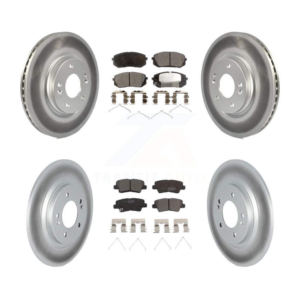 Coated Disc Rotors and Ceramic Brake Pads Kit-KGT-103095 - Kit.bestparts.ca Kit.bestparts.ca