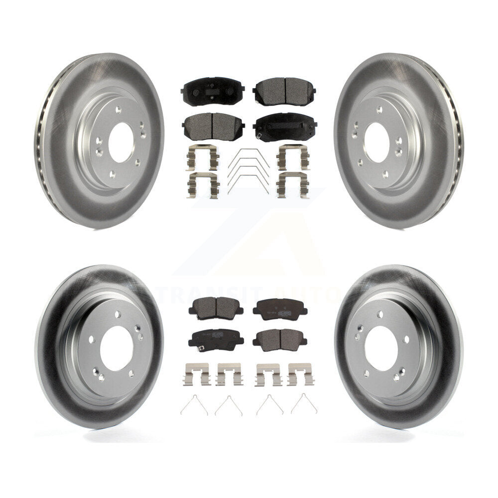 Disc Rotors and Ceramic Brake Pads Kit-KGT-103097 - Kit.bestparts.ca