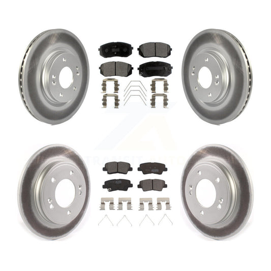 Coated Disc Rotors and Ceramic Brake Pads Kit-KGT-103098 - Kit.bestparts.ca