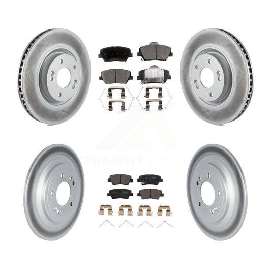 coated disc rotors and ceramic brake pads-kgt-103108 - Kit.bestparts.ca
