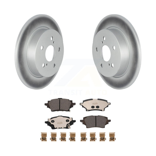 Coated Disc Rotors and Ceramic Brake Pads Kit-KGT-103119 - Kit.bestparts.ca