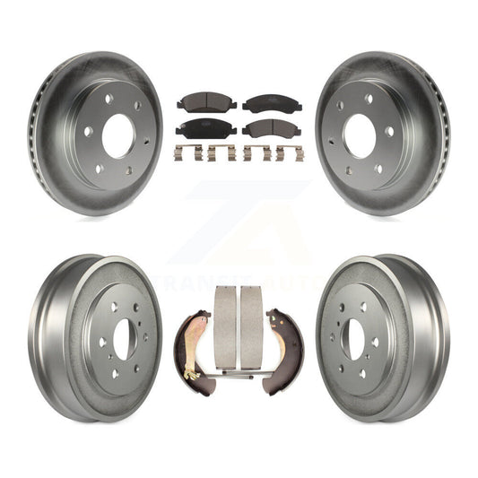 Coated Disc Rotors and Ceramic Brake Pads Kit-KGT-103124 - Kit.bestparts.ca