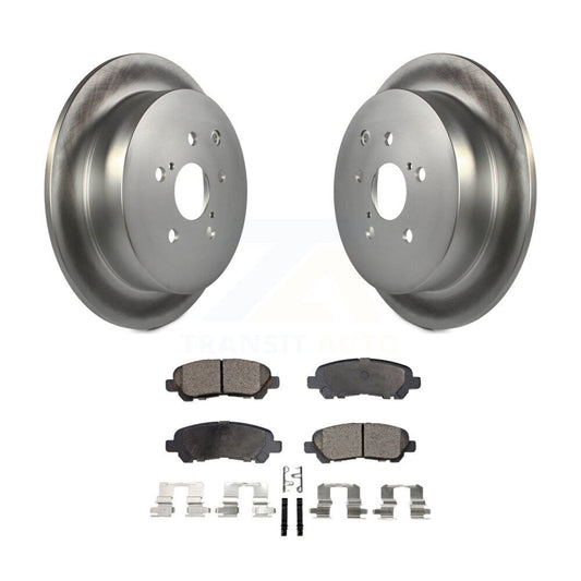 Coated Disc Rotors and Ceramic Brake Pads Kit-KGT-103127 - Kit.bestparts.ca