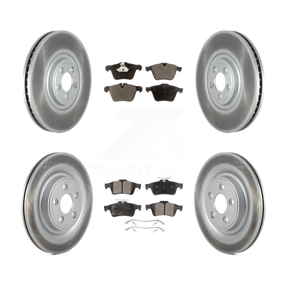 Coated Disc Rotors and Ceramic Brake Pads Kit-KGT-103131 - Kit.bestparts.ca