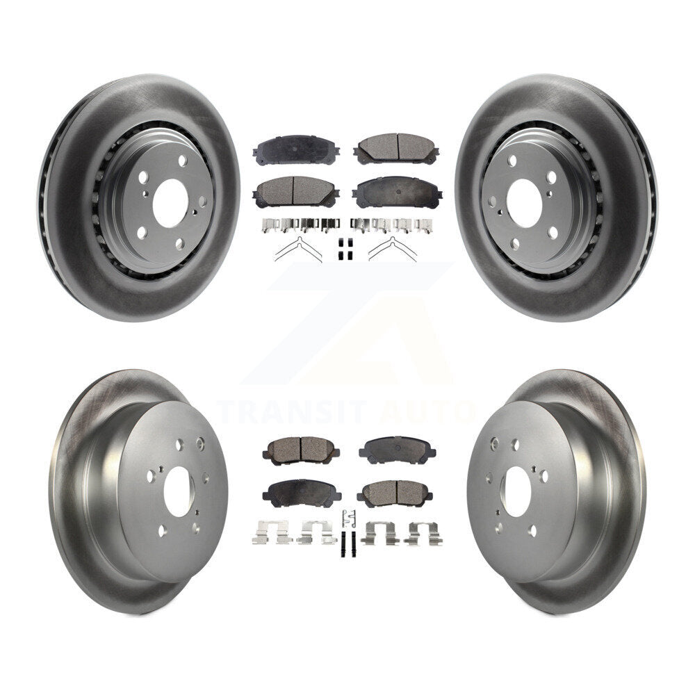 Disc Rotors and Ceramic Brake Pads Kit-KGT-103132 - Kit.bestparts.ca