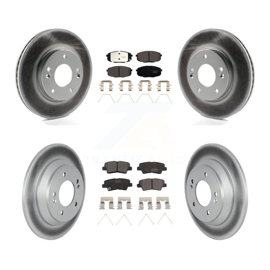Coated Disc Rotors and Ceramic Brake Pads Kit-KGT-103151 - Kit.bestparts.ca
