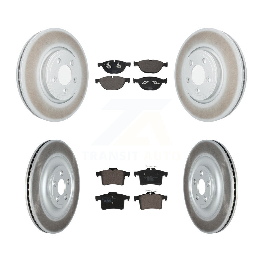Coated Disc Rotors and Ceramic Brake Pads Kit-KGT-103172 - Kit.bestparts.ca