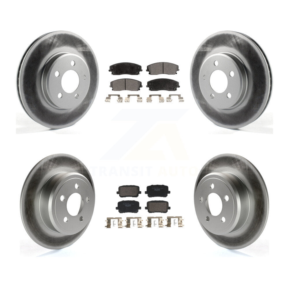 Disc Rotors and Ceramic Brake Pads Kit-KGT-103176 - Kit.bestparts.ca