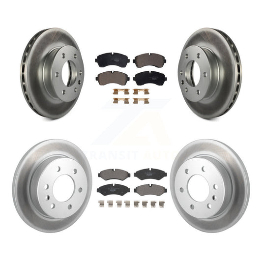 Coated Disc Rotors and Ceramic Brake Pads Kit-KGT-103187 - Kit.bestparts.ca
