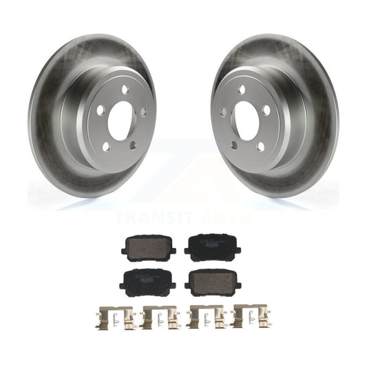 Coated Disc Rotors and Ceramic Brake Pads Kit-KGT-103189 - Kit.bestparts.ca