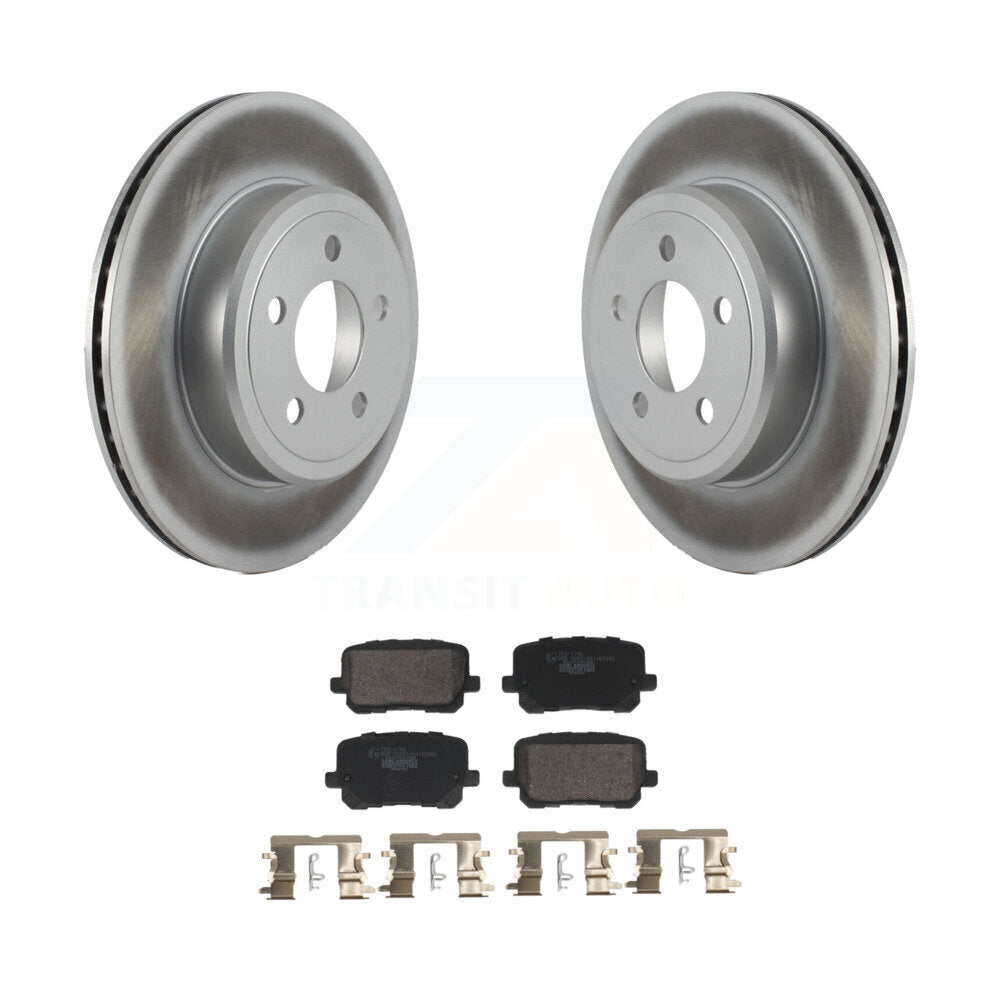 Coated Disc Rotors and Ceramic Brake Pads Kit-KGT-103190 - Kit.bestparts.ca