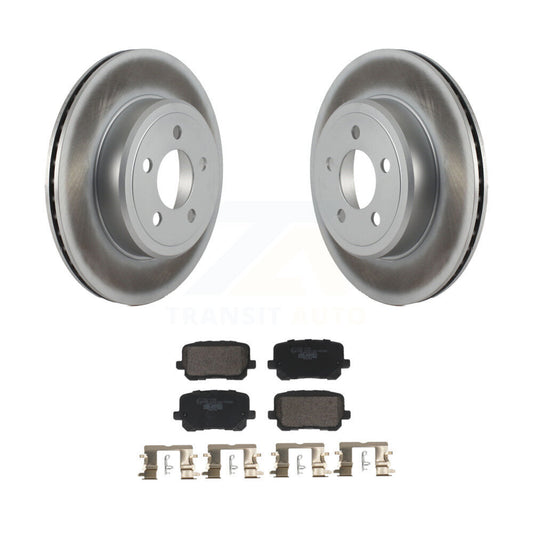 Coated Disc Rotors and Ceramic Brake Pads Kit-KGT-103190 - Kit.bestparts.ca