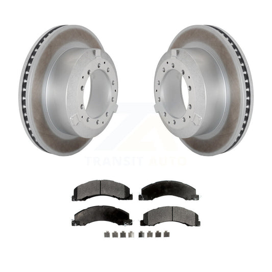 Coated Disc Rotors and Ceramic Brake Pads Kit-KGT-103193 - Kit.bestparts.ca