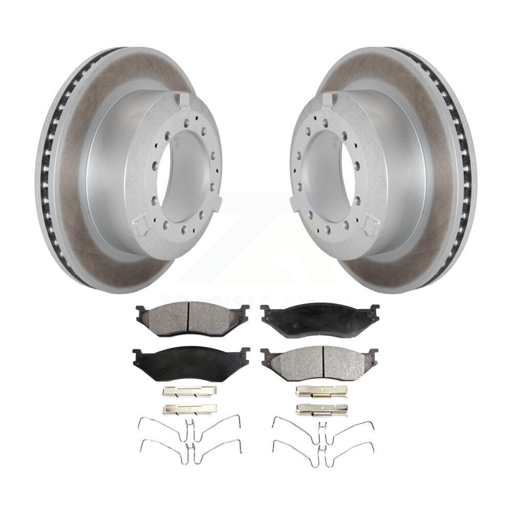 Coated Disc Rotors and Ceramic Brake Pads Kit-KGT-103194 - Kit.bestparts.ca