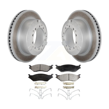 Coated Disc Rotors and Ceramic Brake Pads Kit-KGT-103194 - Kit.bestparts.ca